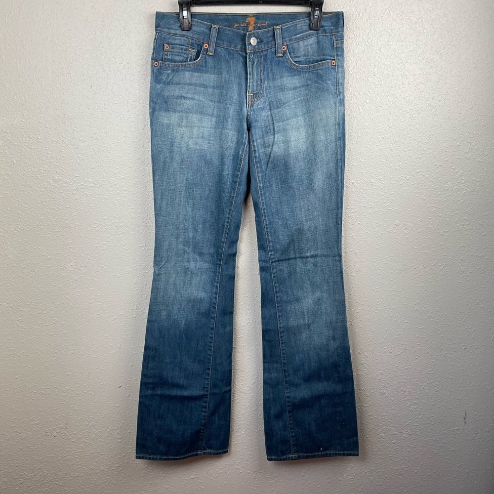 7 for All Mankind Bootcut Jeans Size 28 EUC